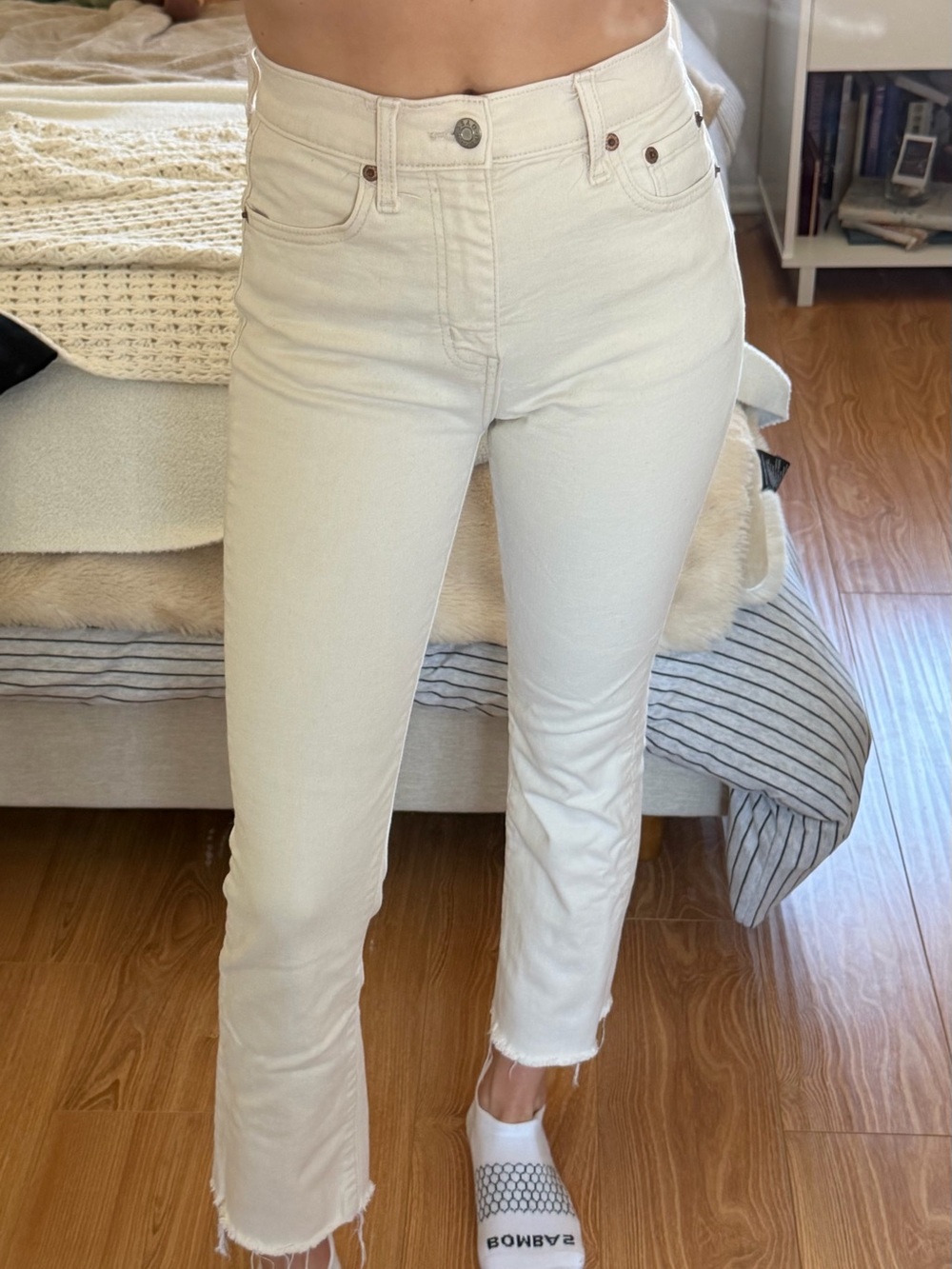 Daze High-Rise Cream Women's Jeans